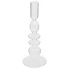 Candelabro Bulles Transparente 22cm