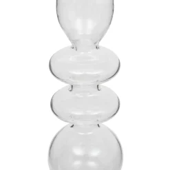 Candelabro Bulles Transparente 22cm