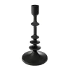 Candelabro De Metal Negro Feel 25.5Cm
