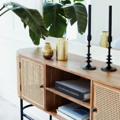 Candelabro De Metal Negro Feel 25.5Cm