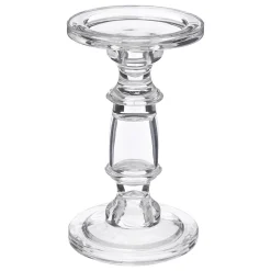 Candelabro De Vidrio 11.4x19Cm