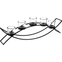 Candelabro Para 5 Velas 55x9x13.5Cm