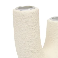 Candelabro WONJA blanco 20cm