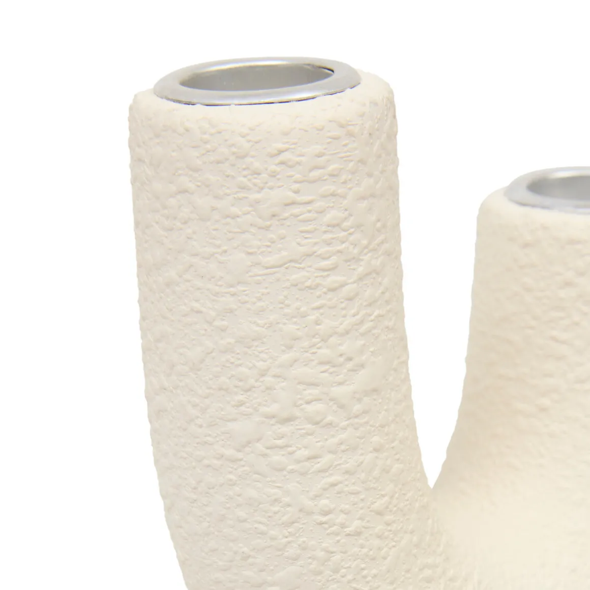 Candelabro WONJA blanco 20cm