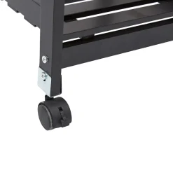 Carrito Auxiliar Cocina negro