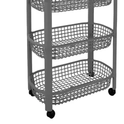 Carrito Cocina C/4 Cestas 46.5x26x78.8