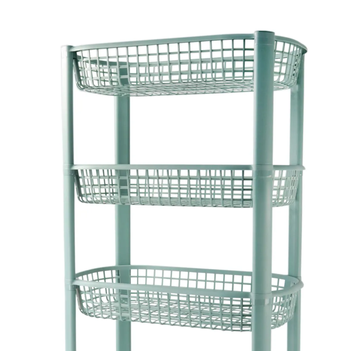 Carrito con 4 cestas