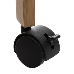 Carrito Multiusos De Bambú 3 Estantes