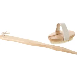 Cepillo de baño de madera