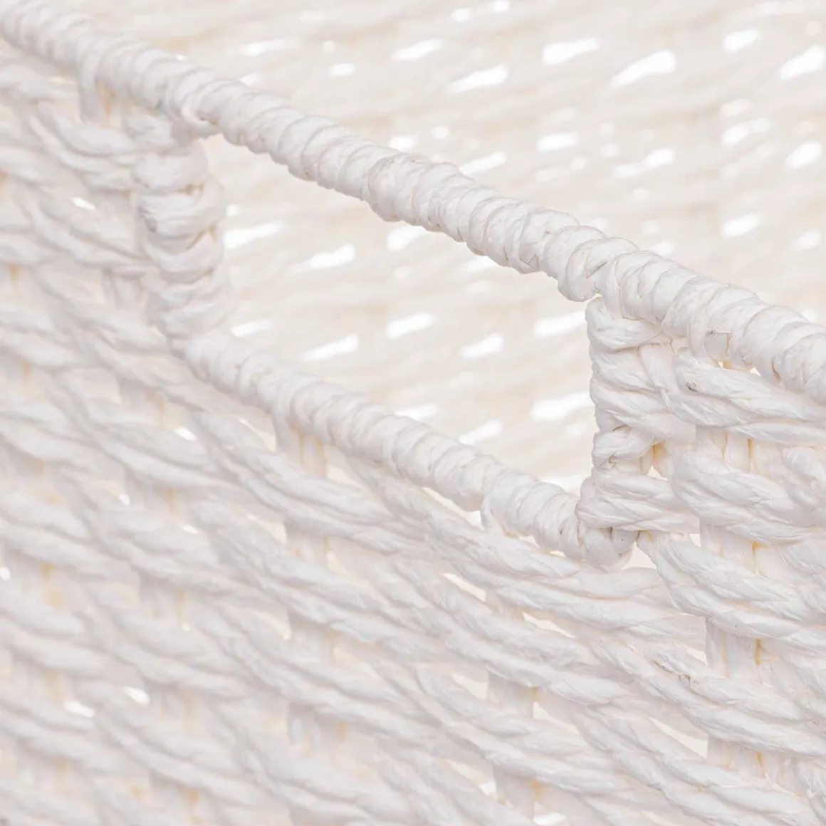 Cesta De Almacenaje Blanca Tam.1-2/4