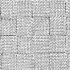 Cesta De Almacenaje C/ Asas P/Baño Gris