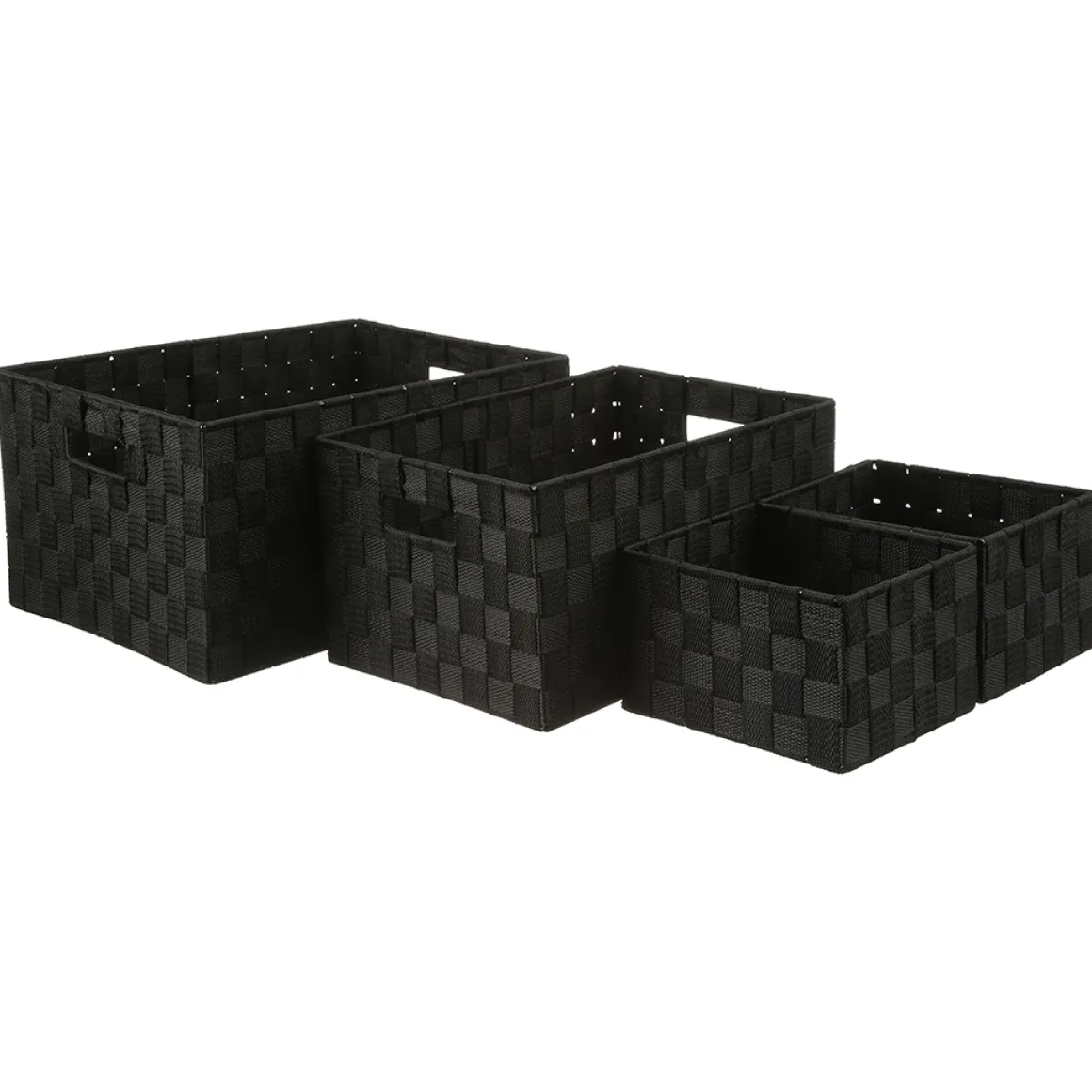 Cesta De Almacenaje Color Negro