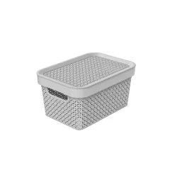 Cesta de almacenaje con tapa EZYSTORAGE MODE 18L