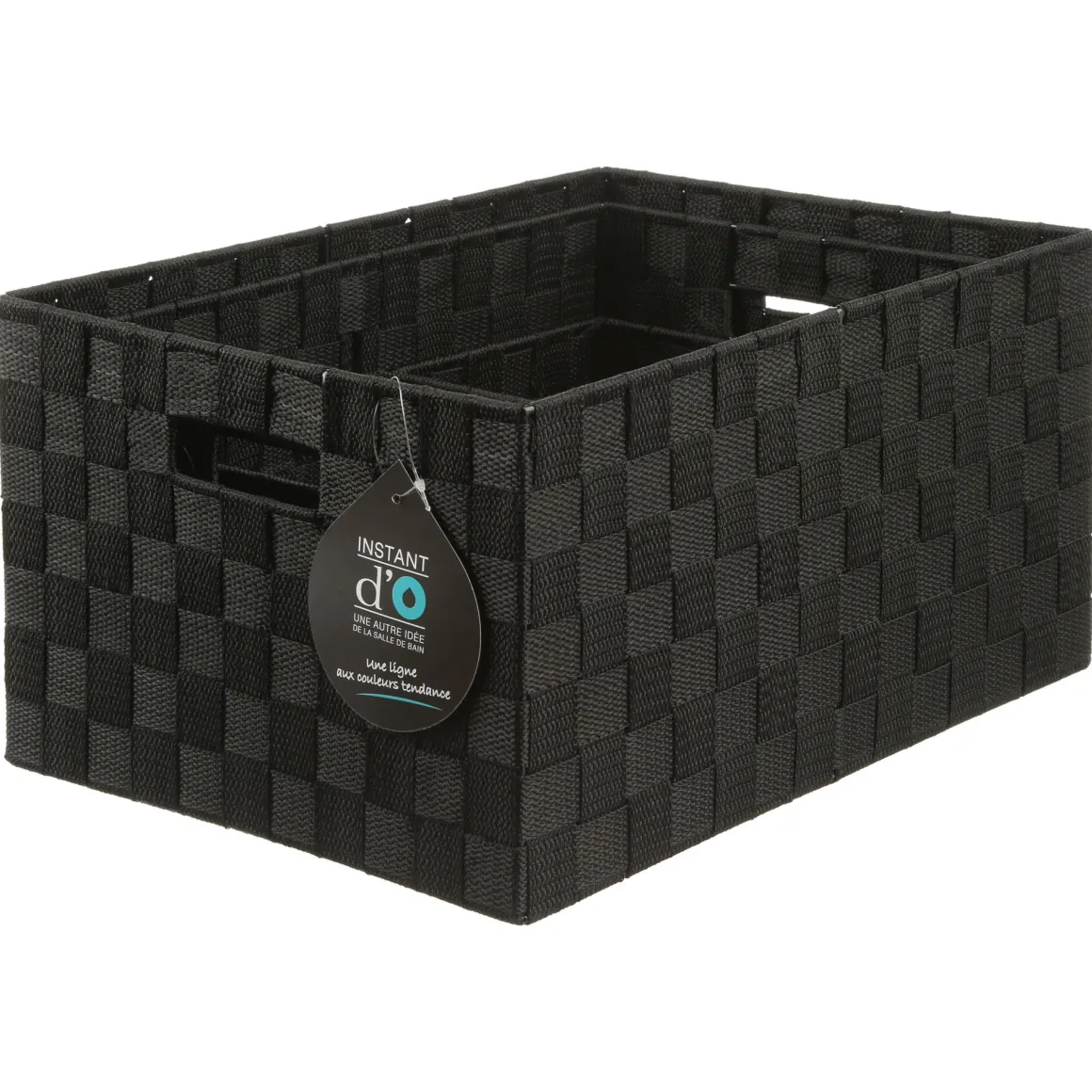 Cesta De Almacenaje Negra Tam.3/4