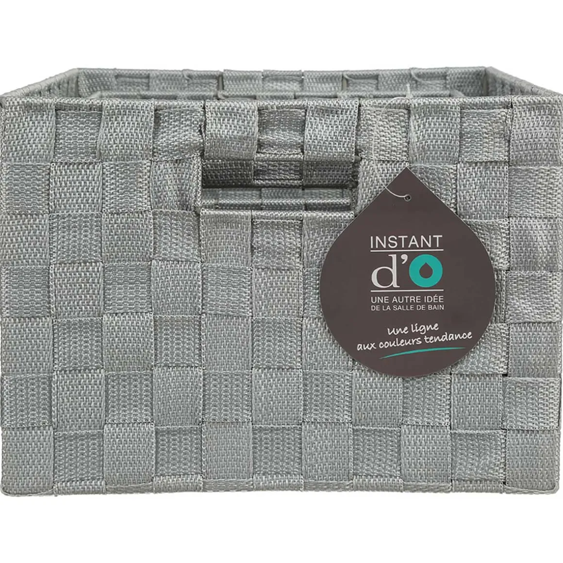 Cesta De Almacenaje Tamaño.1-2/4 Gris