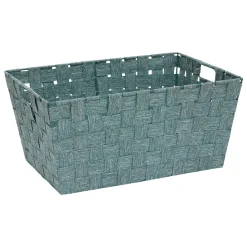 Cesta de almacenaje verde 38cm