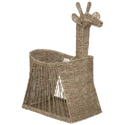 Cesta De Jirafa Beige 60x33x78.5Cm