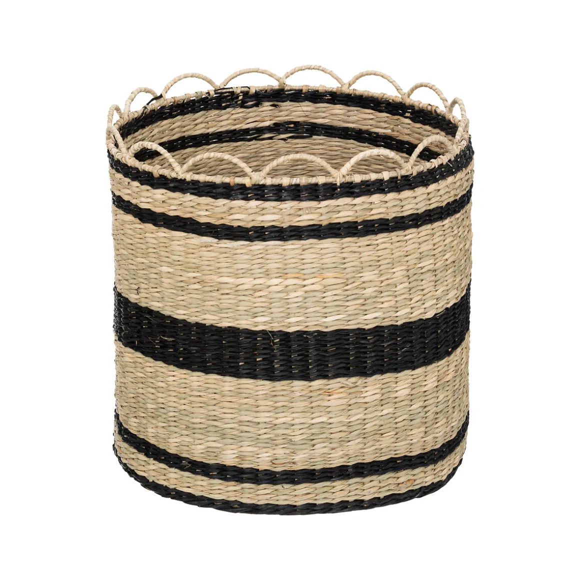 Cesta De Rafia Tam. 1/2 29.5x29.5x29.5Cm