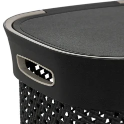 Cesta De Ropa Purl Gris 60L