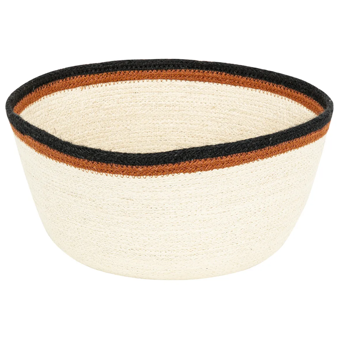 Cesta de yute multicolor 38cm