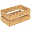 Cesta Lit Beige De Madera 22x35cm
