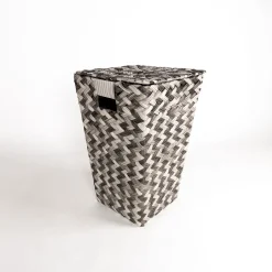 Cesta para ropa sucia wc taupe