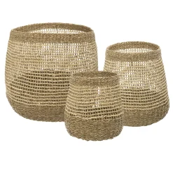 Cesta Redonda Ajoure Tamaño 3/3 43x43Cm