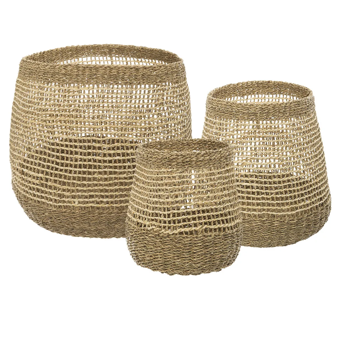 Cesta Redonda Ajoure Tamaño 2/3 34x35Cm