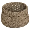 Cesta redonda de seagrass 43.5x25cm
