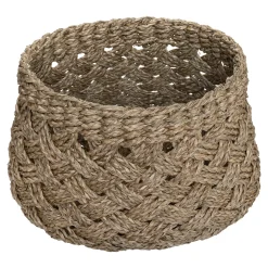 Cesta redonda de seagrass 43.5x25cm