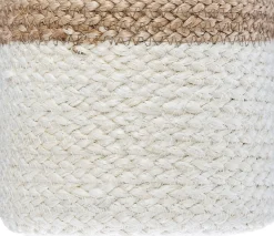 Cesta Seagrass De Yute Tam.2/3 12x15Cm