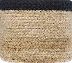 Cesta Seagrass De Yute 19x14Cm