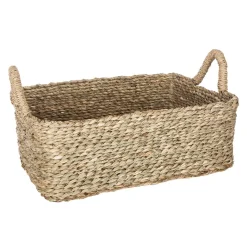Cesta Seagrass Rect.43x27.5x14Cm