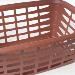 Cesto alto de terracota para ropa 40L