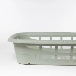 Cesto bajo para ropa verde 25L