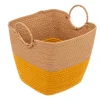 Cesto De Almacenaje Baño Solar Ocre