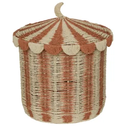 Cesto de almacenaje NOMADE con tapa 37.5cm