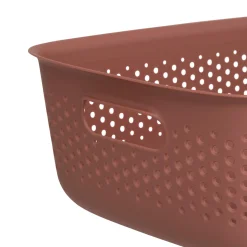 Cesto de almacenaje TILA terracota 10l