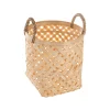 Cesto De Bambú Con Asas 20x25Cm