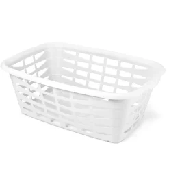 Cesto De Ropa Blanco 40L