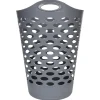 Cesto De Ropa Flexible Gris 60L