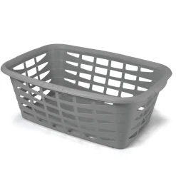Cesto De Ropa Gris 40L