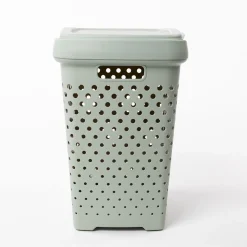 Cesto de ropa ZOOM verde 50L