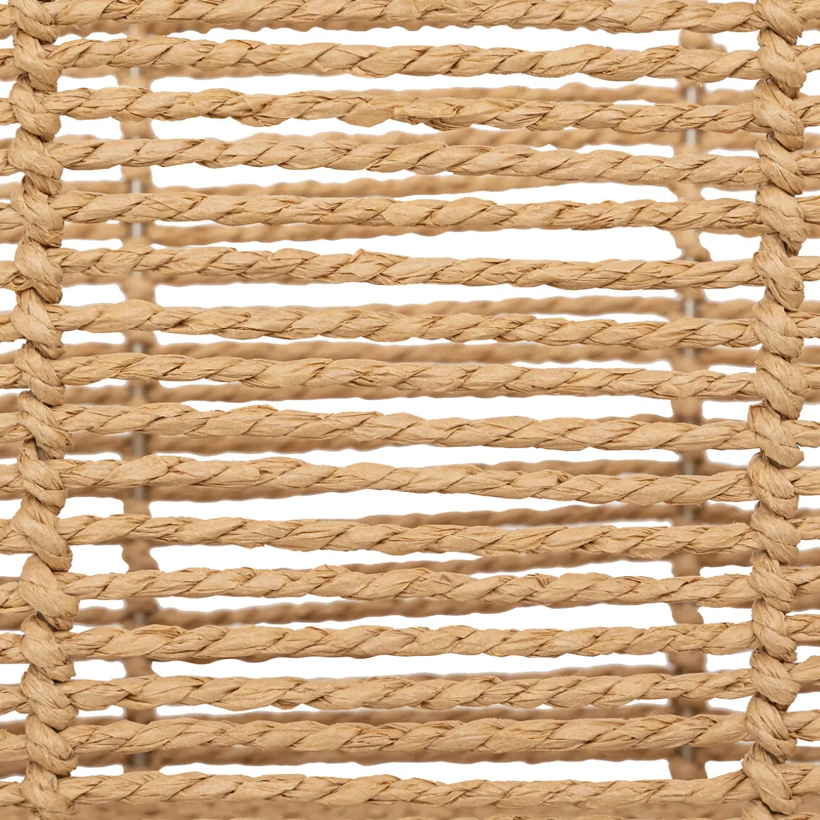 Cesto EUGENE beige de rafia 35cm