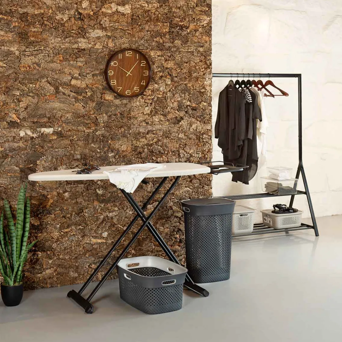 Cesto Multiusos Gris Purl 45L