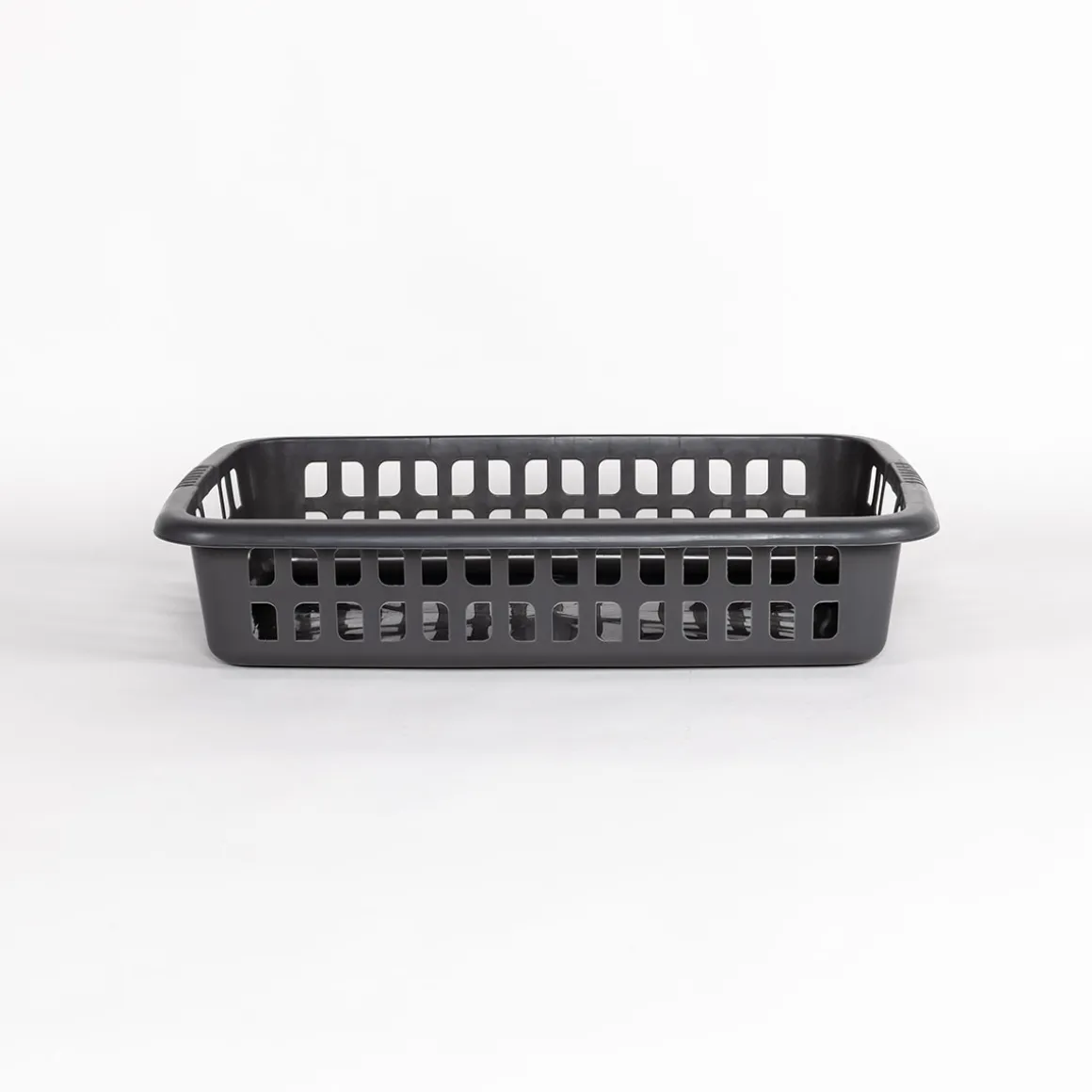 Cesto para colada bajo gris 20L