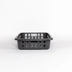Cesto para colada bajo gris 20L