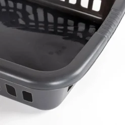 Cesto para colada bajo gris 20L