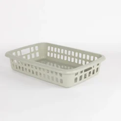 Cesto para colada bajo verde 20L