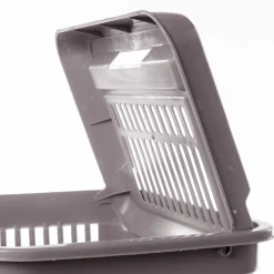 Cesto para colada wc gris pardo SAND con tapa